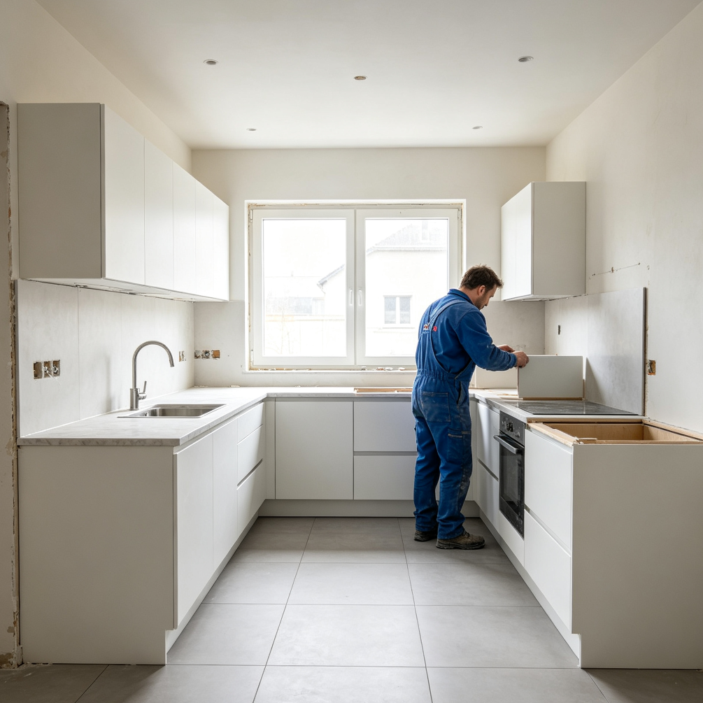 Custom Kitchen Layout Modification